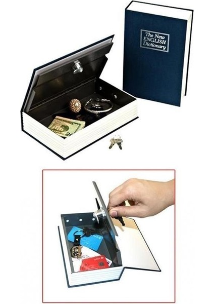 Kitap Görünümlü Gizli Kasa