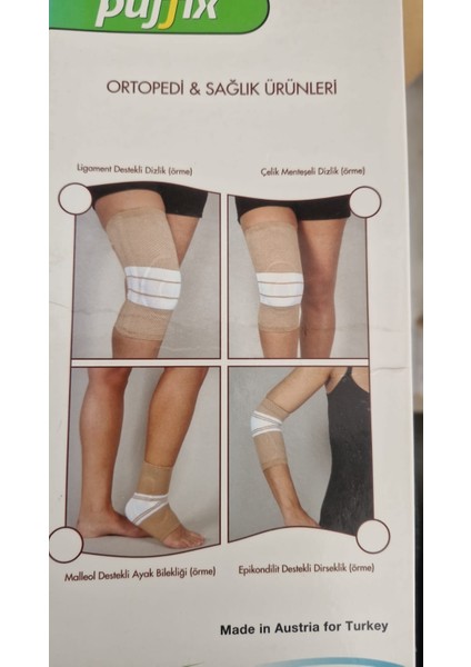 Patella Ligament Destekli Dizlik Örme