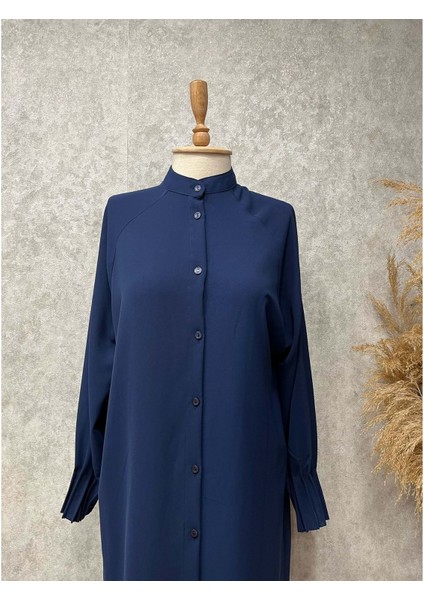 25Y1176 Tunik Kolları Nervürlü - Eylül - 25Y1176 - Lacı - 1