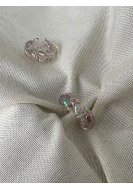 Burgu Neon Şeffaf Renkli Earcuff (Kıkırdak Küpesi) fiyatları