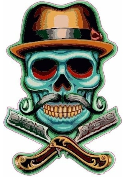 70 x 100 mm Sticker 10'lu