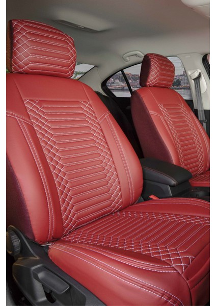 Volkswagen Amarok (2011-2020) Uyumlu Tam Set Oto Koltuk Kılıfı Dıamond Serisi .3 fiyatları