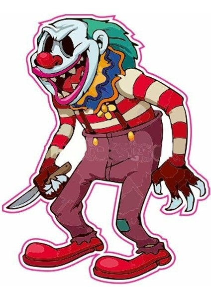 70 x 90 mm Sticker 10'lu