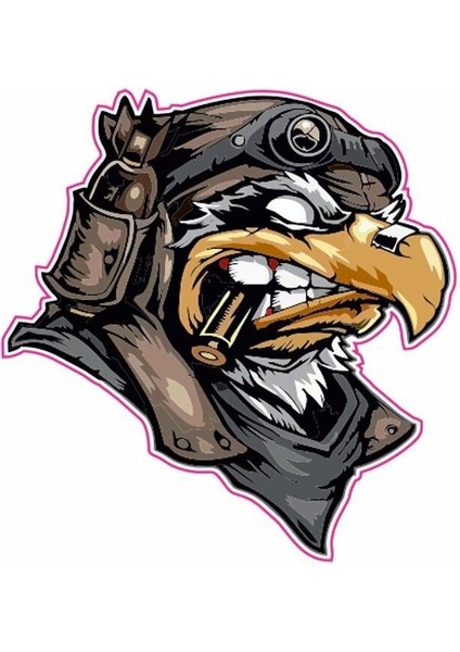 75 x 75 mm Sticker 10'lu