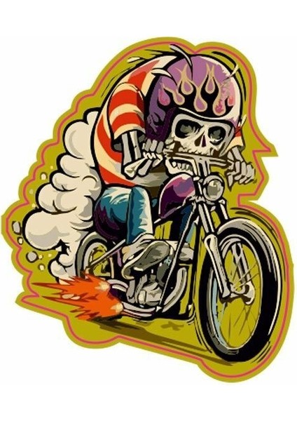 70 x 80 mm Sticker 10'lu