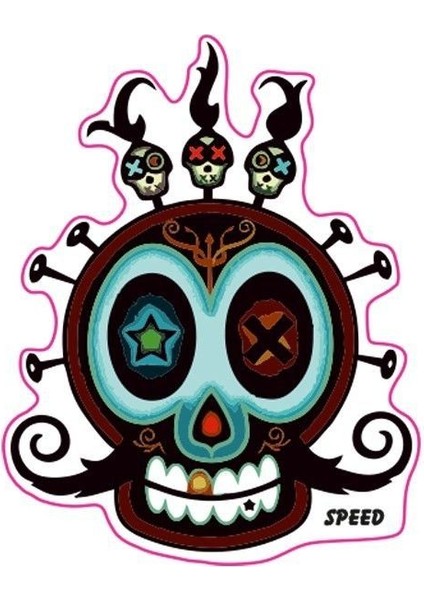 70 x 90 mm Sticker 10'lu