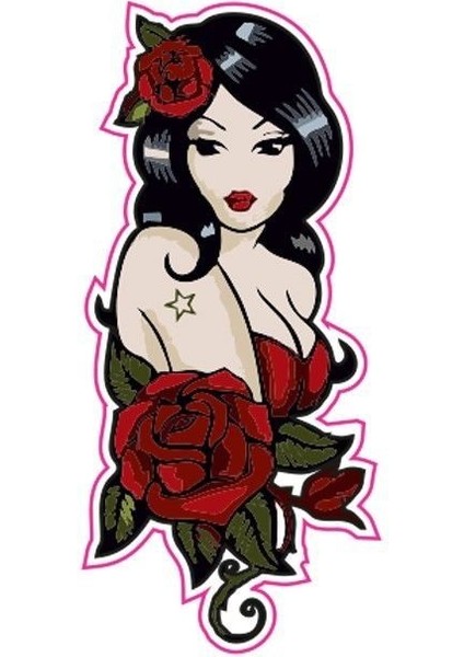 40 x 95 mm Sticker 10'lu