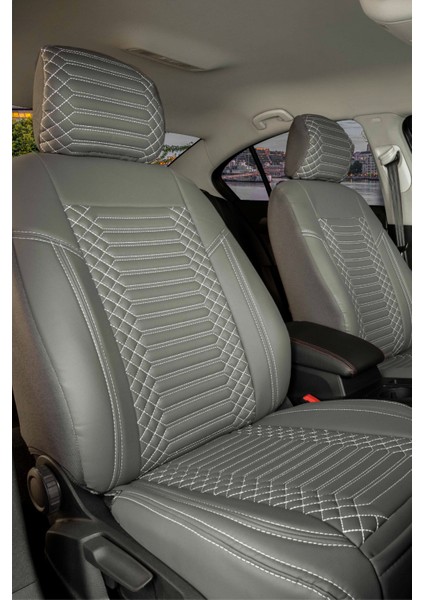 Volkswagen Passat B6 (2006-2010) Uyumlu Tam Set Oto Koltuk Kılıfı Dıamond Serisi .1 fiyatları