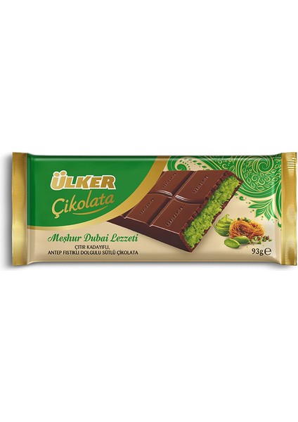 Çikolata Kadayıflı Dubai Lezzeti 93 gr
