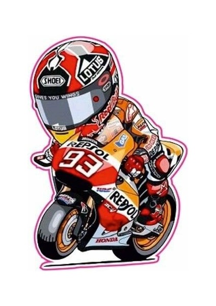 72 x 105 mm Sticker 10'lu