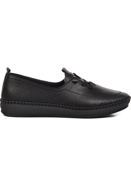 Bej Anatomik Taban Deri Kadın Günlük Ayakkabı Voyager Z083 Z modelleri