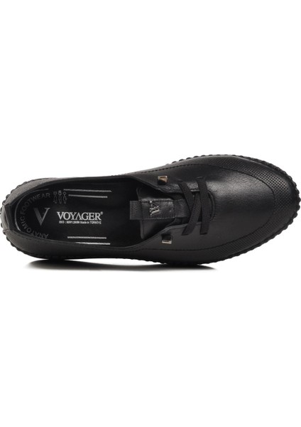 Bej Anatomik Taban Deri Kadın Günlük Ayakkabı Voyager Z083 Z fırsatları