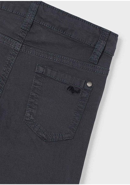 Yazlık Erkek Çocuk Slim Fit Pantolon - Koyu Antrasit fırsatları