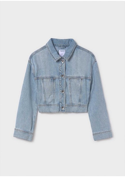 Yazlık Kız Çocuk Denim Ceket - Mavi fiyatları