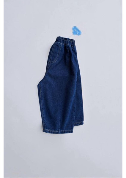 Kız Çocuk Balon Pantolon Lacivert