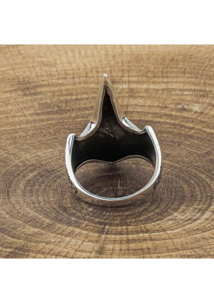 925 Ayar Gümüş Özel Selçuklu Kartallı Zihgir Yüzüğü modelleri