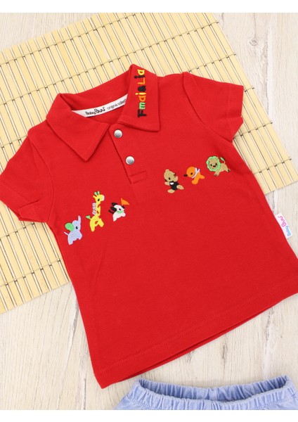 2 Parça Fmai & Lia Lakos Erkek Çocuk Bebek Alt Üst Takım 9 Ay, 12 Ay, 18 Ay, 2 Yaş