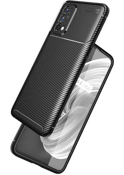 Realme 7 Pro Kılıf Tuva Negro Silikon Kapak-Lacivert
