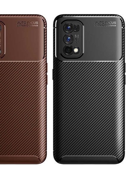 Realme 7 Pro Kılıf Tuva Negro Silikon Kapak-Lacivert