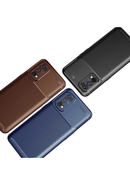 Realme 7 Pro Kılıf Tuva Negro Silikon Kapak-Lacivert