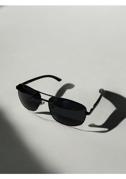 UV400 Korumalı Blue Block Damla Model Titanyum Polarize Siyah Pilot Model Unisex Güneş Gözlüğü fiyatları