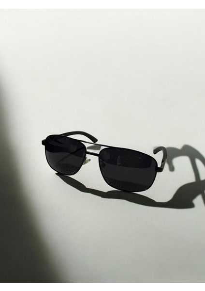 UV400 Korumalı Blue Block Damla Model Titanyum Polarize Siyah Pilot Model Unisex Güneş Gözlüğü modelleri