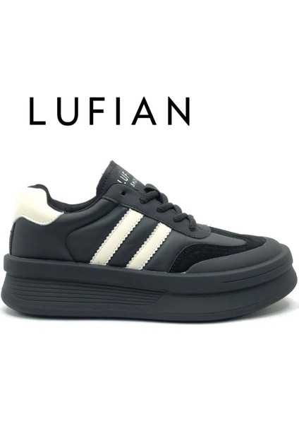 122230019 Chrıstına Sneaker Deri Spor Ayakkabı Siyah