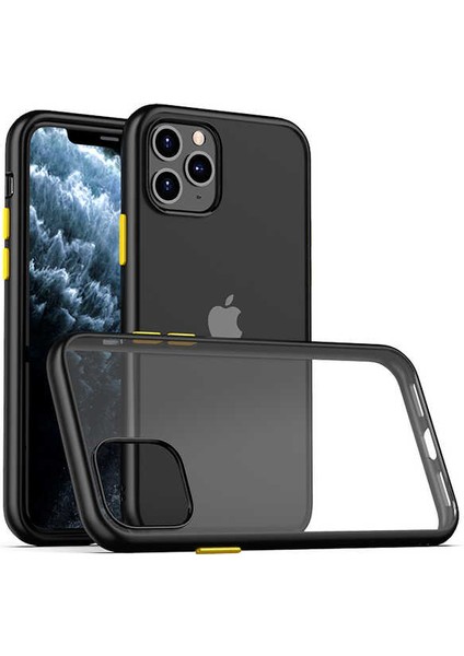 iPhone 11 Pro Kılıf Tuva Hom Silikon-Siyah indirimleri