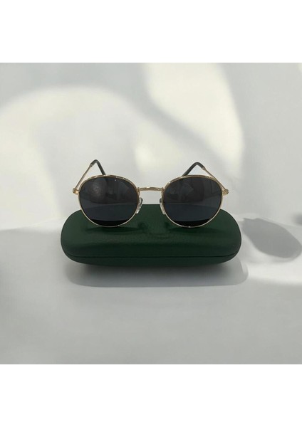 UV400 Korumalı Unisex Gold Güneş Gözlüğü fırsatları