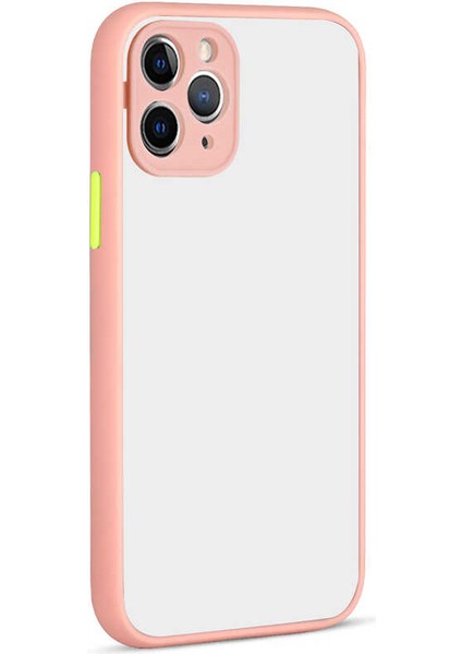 Apple iPhone 12 Pro Kılıf Tuva Hux Kapak-Pembe
