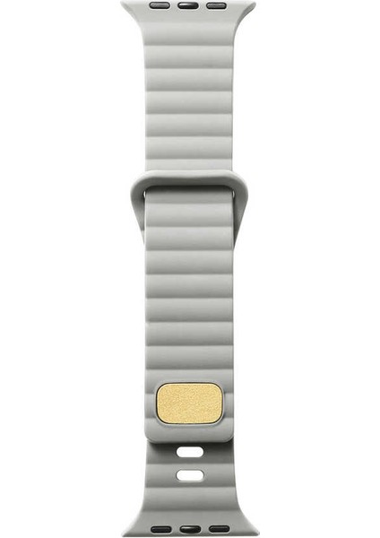 Watch 42MM Uyumlu Krd-73 Uyumlu Kordon - Krem