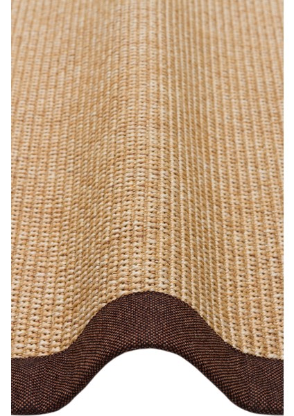 Ventura Vnt 2702 Gold Brd Brown Mix Hav Vermeyen Kolay Temizlenebilir Bordürlü Sisal Halı