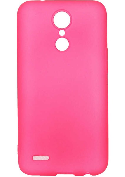 Lg K8 Kılıf Tuva Premier Silikon Kapak-Pembe