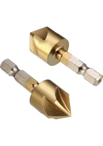 6 Parça Havşa Matkap Ucu Seti 6MM-19MM 90 Derece