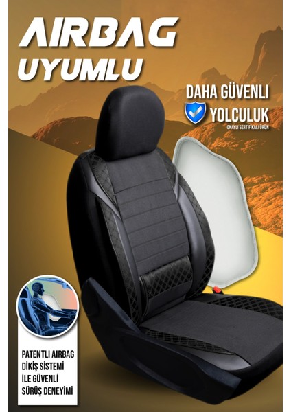 Ford Connect (2022-2024) Uyumlu Tam Set Oto Koltuk Kılıfı Mars Serisi .2 fırsatları