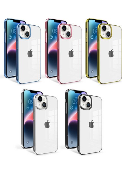Apple iPhone 14 Plus Kılıf Tuva Sun Kapak-Gümüş