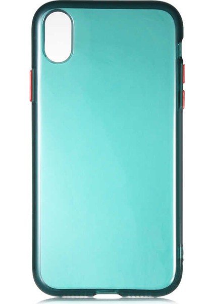 Apple iPhone Xr 6.1 Uyumlu Tuva Bistro Kapak-Koyu Yeşil