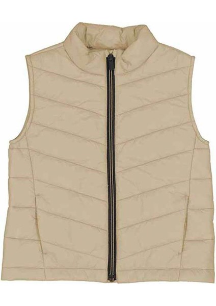 Yazlık Erkek Çocuk Yelek - Bej