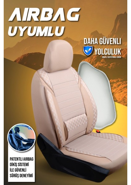 Renault Kadjar (2015-2019) Uyumlu Tam Set Oto Koltuk Kılıfı Mars Serisi .7 indirimleri