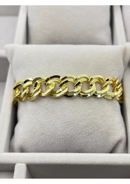 14K Altın Kaplama Kuyum Model Bileklik