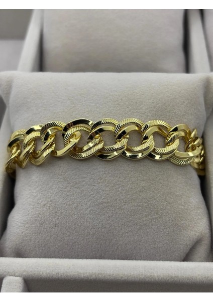14K Altın Kaplama Kuyum Model Bileklik