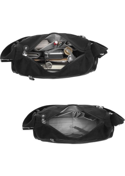 Metalik Kumaş Kadın Postacı Çantası Smart Bags 1115