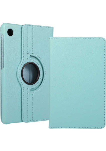 Lenovo Tab M10 Plus TBTB-128F 3. Jenerasyon Uyumlu Dönebilen Standlı Kılıf-Mavi