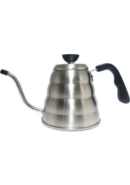 Paslanmaz Çelik 1200ml Kahve Demliği, İbrik ve Filtre Kahve Sunumu