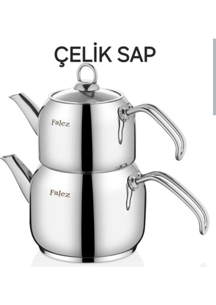 Nehir Çelık Sap Mini Çaydanlik