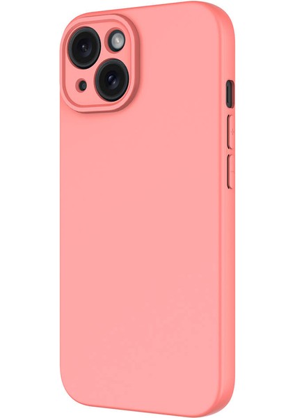 Apple iPhone 15 Plus Kılıf Tuva Mara Laaakan Kapak-Lila