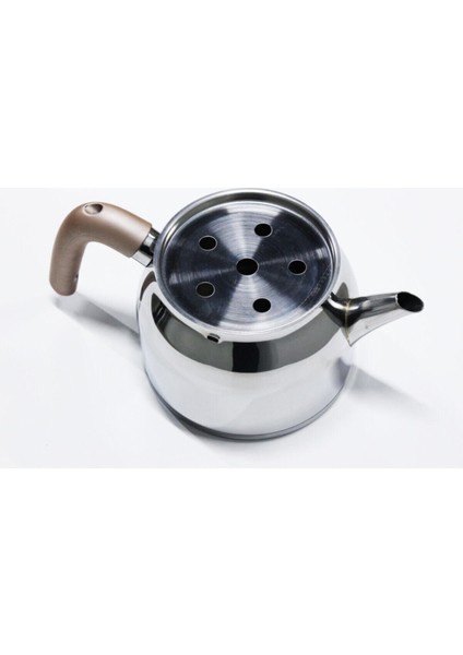 Dayanıklı ve şık çelik mutfak çaydanlık takımı, 2-2,99 L, metalik renk fiyatları