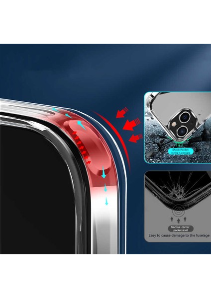 Apple iPhone 14 Plus Uyumlu Tuva Forst Kapak-Renksiz