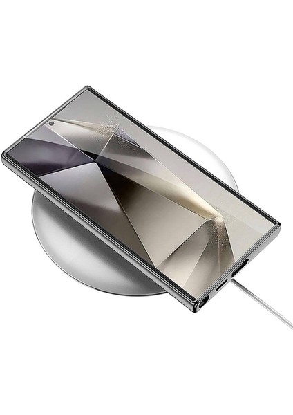 Samsung Galaxy S24 Ultra Kılıf Kamera Korumalı Karbon Tasarım Uzrm Yeni Seri Procase Kapak-Siyah Karbon modelleri