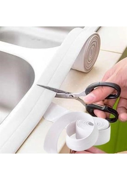 Buffer® Su Sızdırmaz Banyo Mutfak Lavabo Küvet Izolasyon Şerit Bant